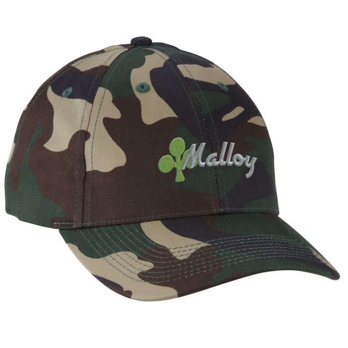 Custom Camouflage Cotton Twill Cap