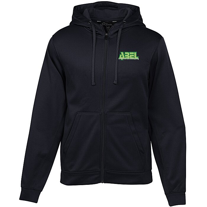 Custom Game Day Performance Full-Zip Hoodie - Men's - Embroidered