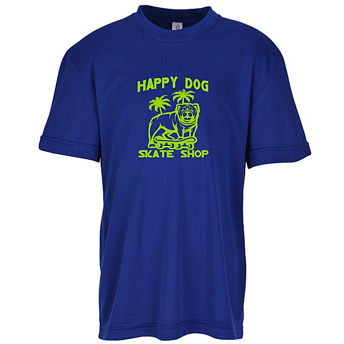 Custom Zone Performance Tee - Youth - Screen