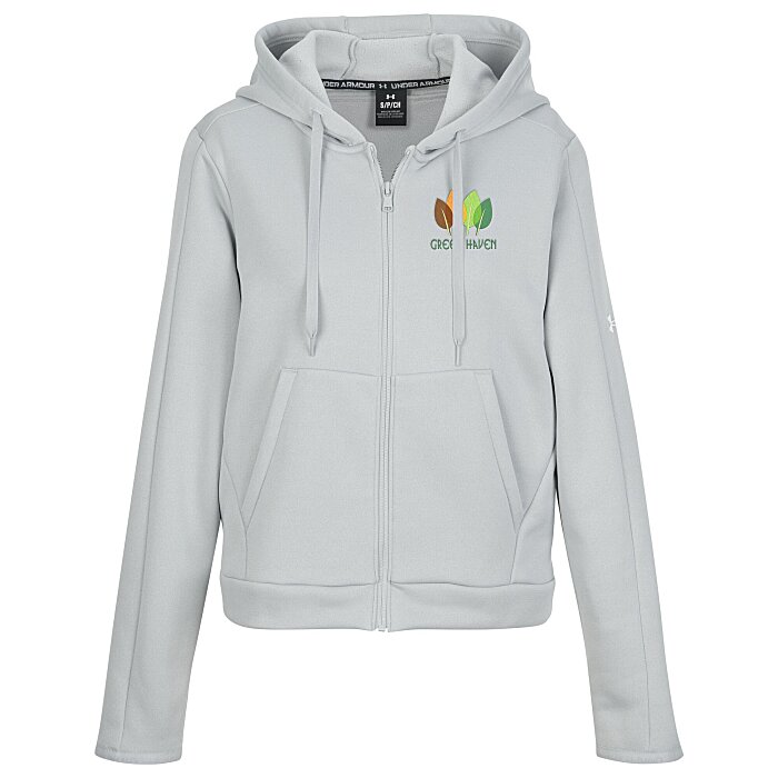 Custom Under Armour Fleece Pro Full-Zip Hoodie - Ladies\u0026#039;