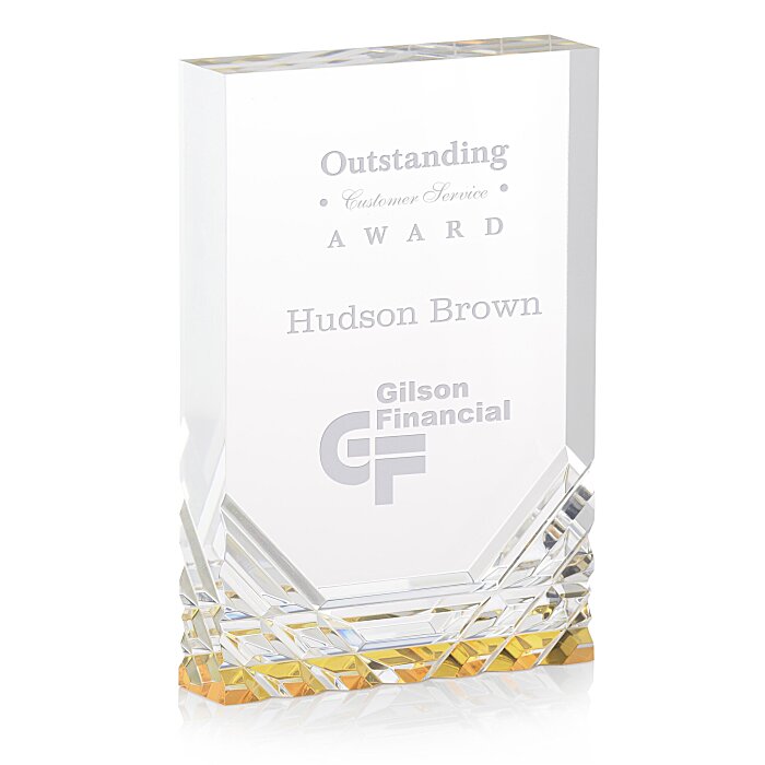 Custom Splendor Acrylic Award - 6 inches