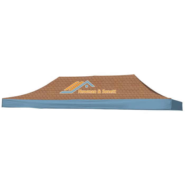 Custom Premium 10 feet x 20 feet Event Tent - Replacement Canopy - Full Colour