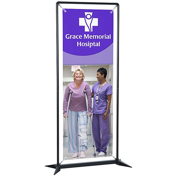 Custom FrameWorx Fabric Banner Stand - 23 1/2 inches