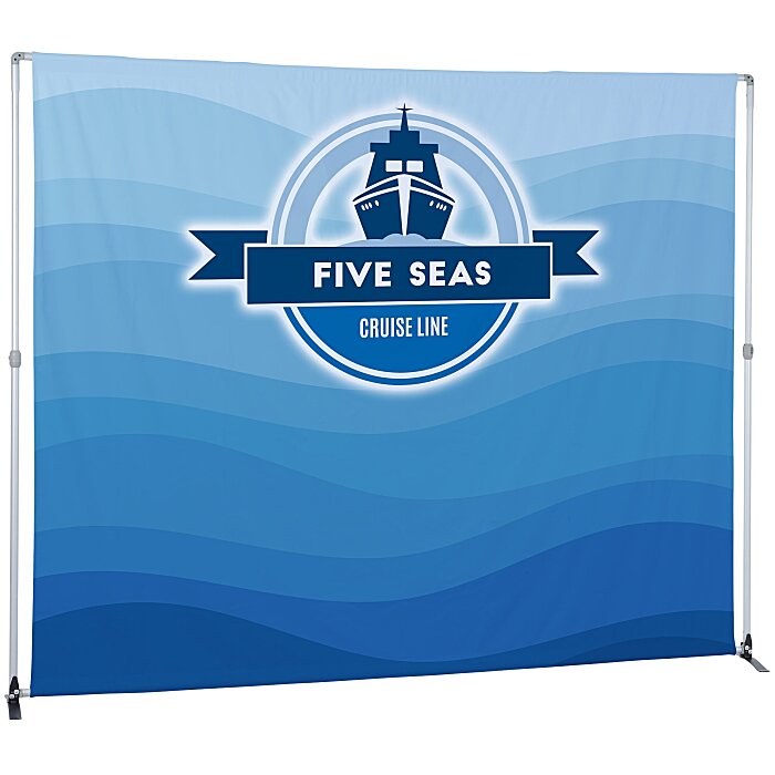 Custom Bravo Expanding Floor Display - 10 feet - One Sided