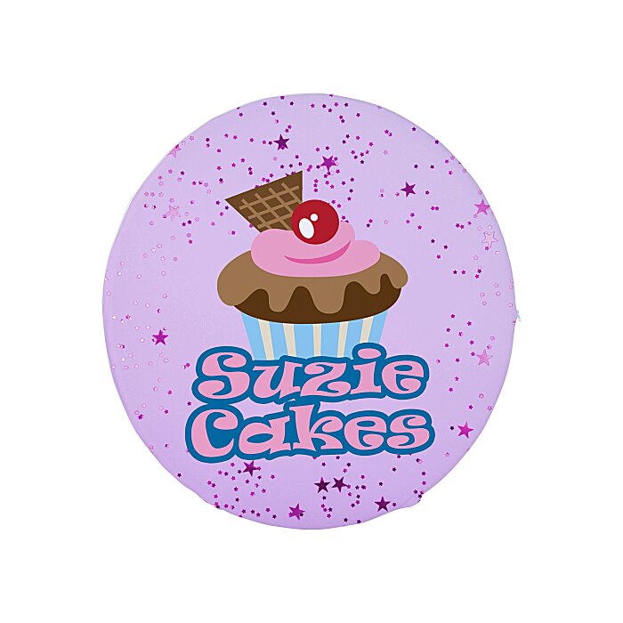 Custom EuroFit Round Banner Stand - 36 inches - Replacement Graphic - Upper