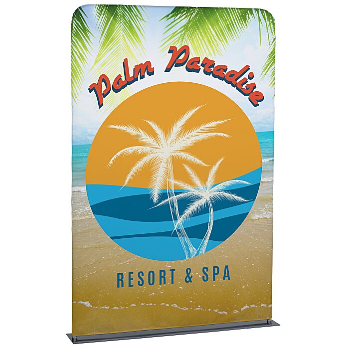 Custom EuroFit Banner Stand - 7 1/2 feet x 5 feet