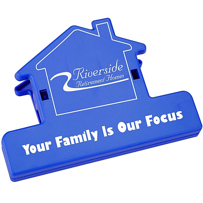 Custom Keep-it Clip - House - Opaque