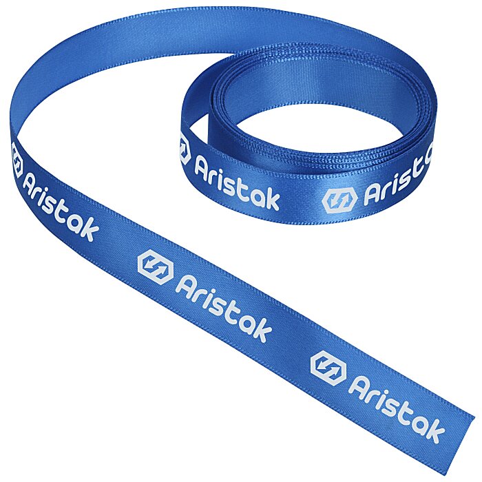 Custom Imprinted Soft Polyester Ribbon - 5\u0026#047;8 inch