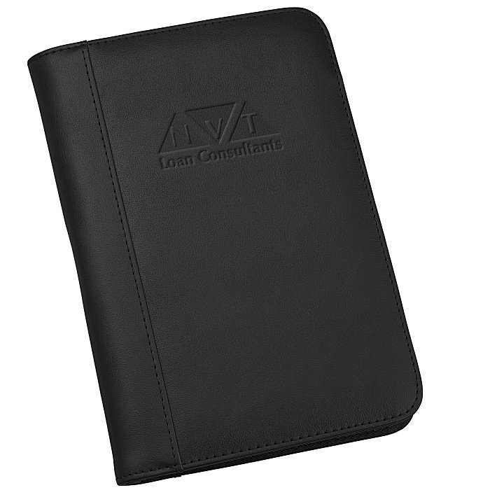 Custom Conference Padholder with Notepad - Junior - Debossed