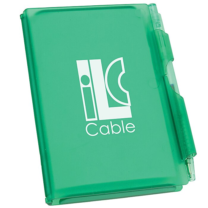 Custom Notepad with Pen - Translucent