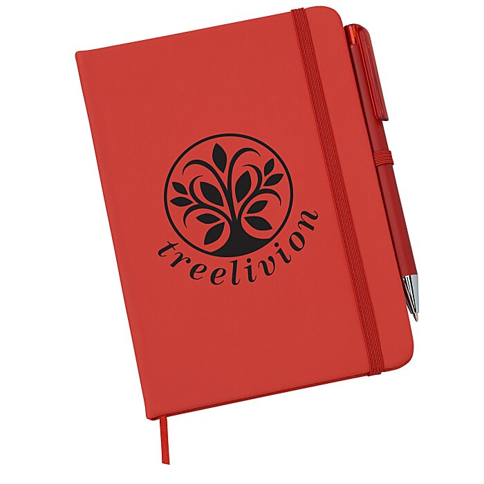 Custom TaskRight Afton Notebook with Pen