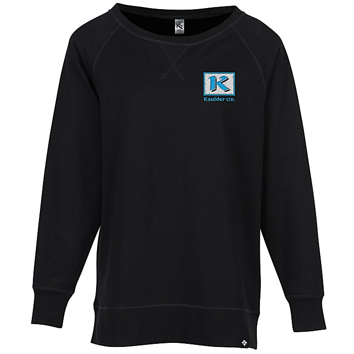 Custom Koi Element Open Crew Sweatshirt - Ladies'
