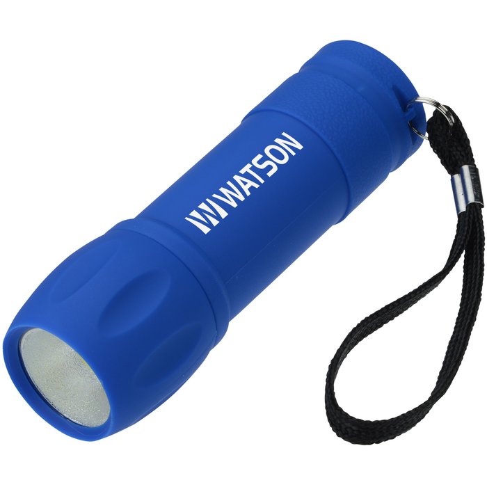Custom Rubberized COB Flashlight