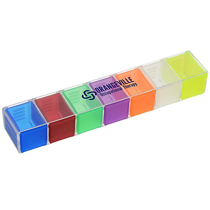 Custom Colourful Pill Case