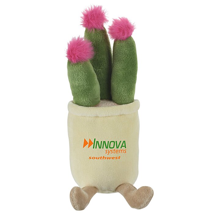 Custom Zenzies Plush - Pink Bloom Cactus